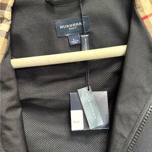 Burberry Black and Tan Vest